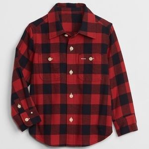 🌸3/20 Old Navy kid's plaid shirt